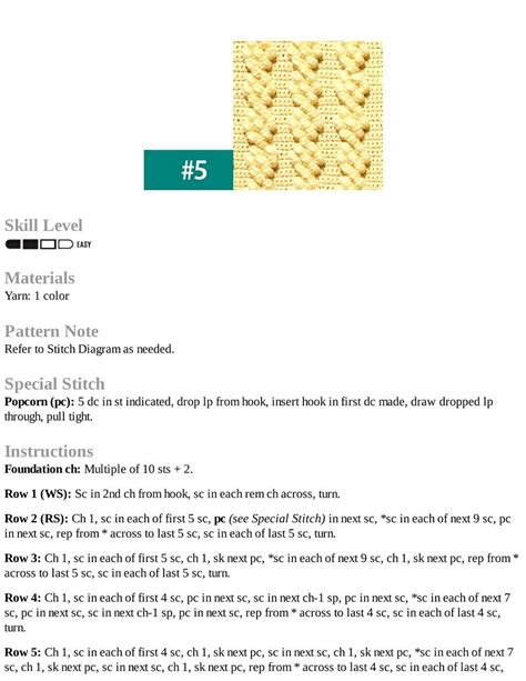 Crochet - 101 Stitches for Afghans by Olivia Lim - Issuu