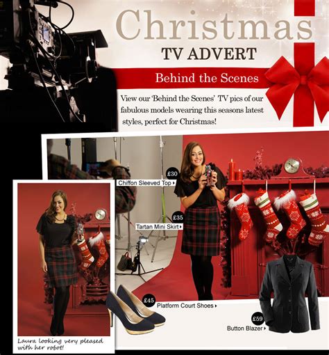 Christmas TV Advert – Behind The Scenes – The Curvissa Blog | Style Tips & Inspiration