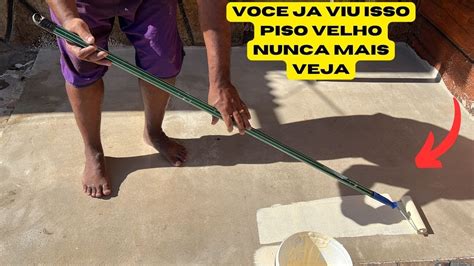 ISSO Q E BRILHANTE IDEIA Não Gaste mais DINHEIRO PISO E Argamassa