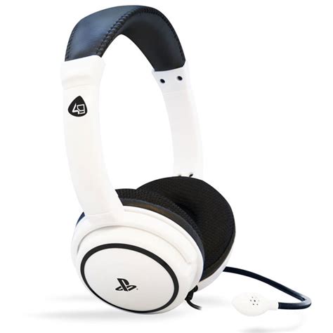 pro  stereo gaming headset  playstation  white  playstation