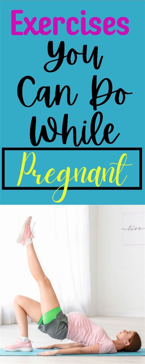 Exercises You Can Do While Pregnant Michelle Marie Fit