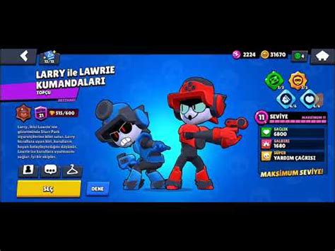 Yeni Kostum Ve Karakterler Brawl Stars Youtube