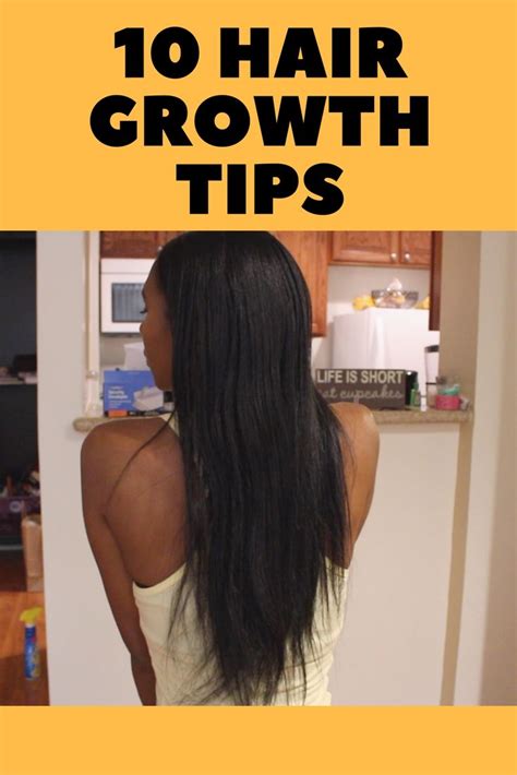 10 SUCCESSFUL HAIR GROWTH HABITS FOR RELAXED HAIR | Relaxed hair growth ...