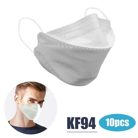 KF94 5pcs Face Mask 3 Layer Non Woven Protection Filter Anti Viral Mask