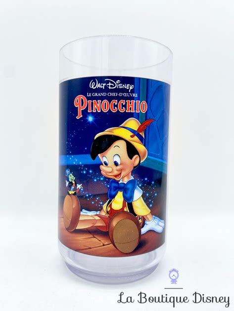 Verre Pinocchio Walt Disney Les Grands Classiques Dition Limit E