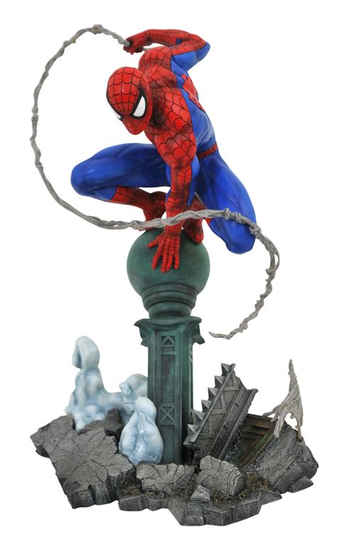 Spider Man Lamppost Pvc Statue Brian Carnell