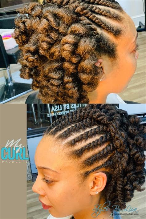 Beautiful Twist Updo | Black hair updo hairstyles, Natural hair styles ...