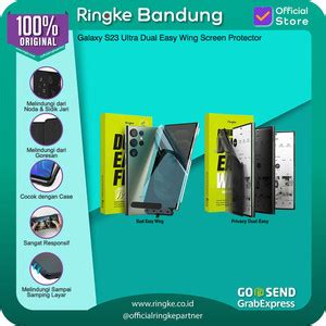 Promo Ringke Galaxy S Ultra Dual Easy Wing Screen Protector Clear