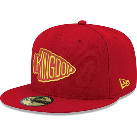 Lids Kansas City Chiefs New Era Omaha 59fifty Fitted Hat Red Hamilton Place