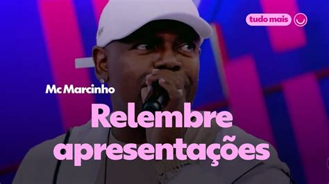 Vídeo Relembre participações de Mc Marcinho nos programas da Globo