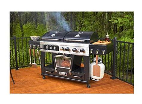 Pit Boss Memphis Ultimate 4-in-1 LP Gas, Charcoal,