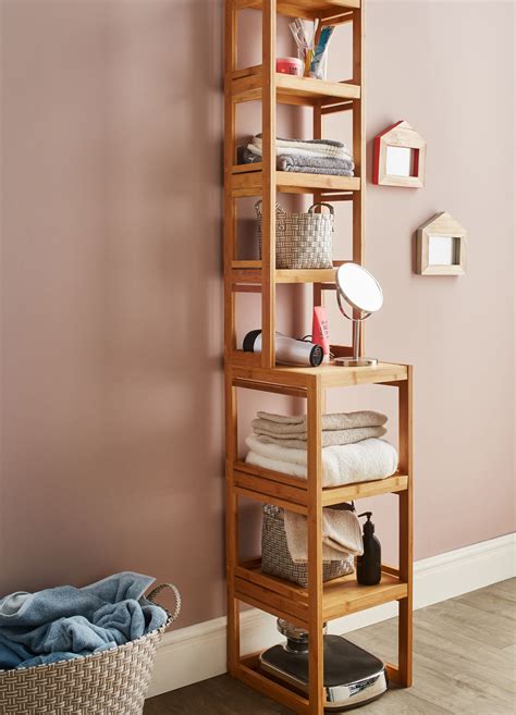 Etagere Murale Bambou Salle De Bain