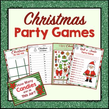 Christmas Party Games | Classroom Christmas Party Games and Activities