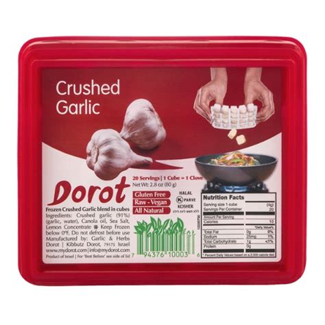 Save on Dorot Garlic Crushed - 16 cubes Order Online Delivery | MARTIN'S