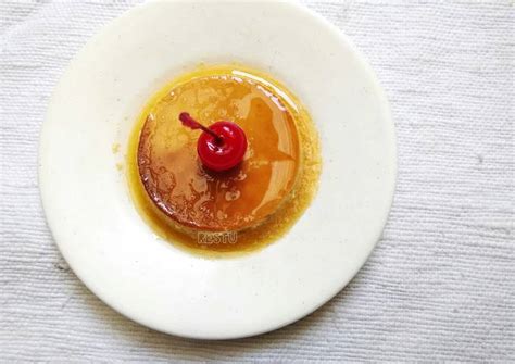 Resep PUDING KARAMEL KUKUS Steam Leche Flan Oleh Rachma Esty Utami