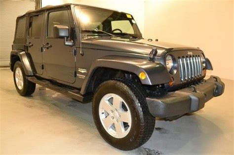 Buy Used Jeep Wrangler Sahara Unlimited V L Manual Keyless Great