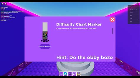 How To Get Difficulty Chart Marker Find The Markers Markerous