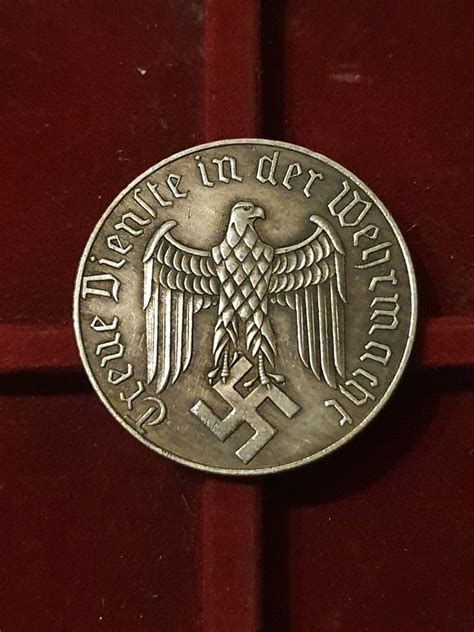 Niemcy Hitler Moneta Medal Nsdap Wykopki Monet Ss Gostynin Kup