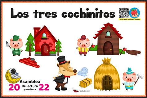 Cuento Mural Con Pictogramas Los Tres Cochinitos Pdf