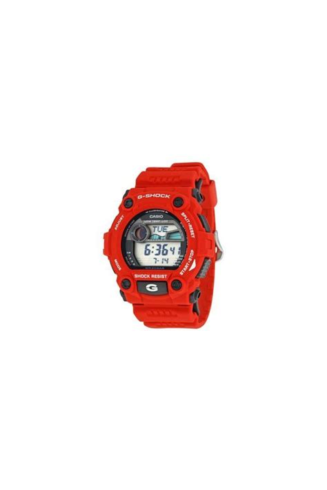 Casio Mens G Shock Rescue Red Sport Watch