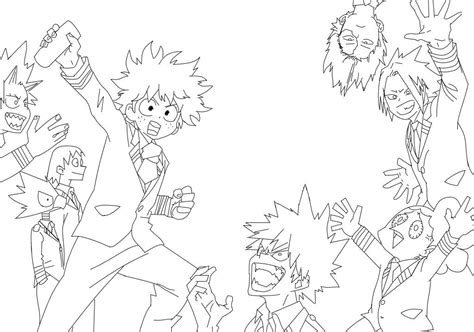 Mha Adult Coloring Pages