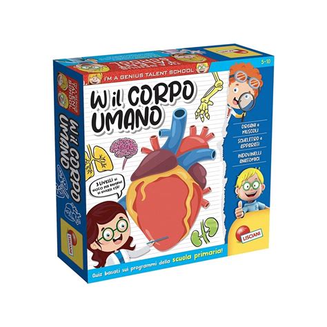 Gioco Educativo Viva Il Corpo Umano Lisciani