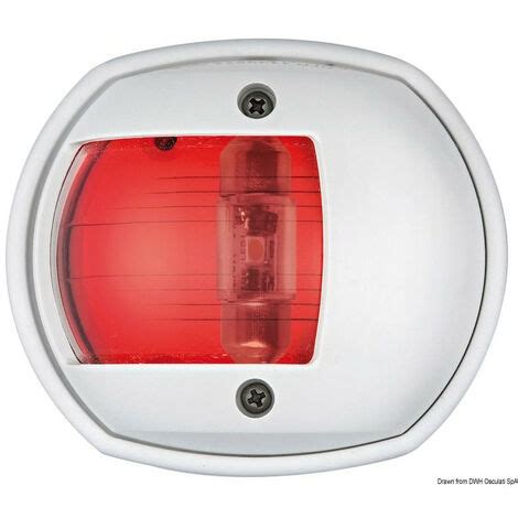 Feu De Navigation Led Compact Blanc Babord