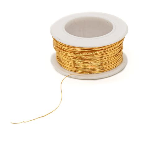 Jewellery Wire Gilt Plated 03mm 55mt Peak Dale Products