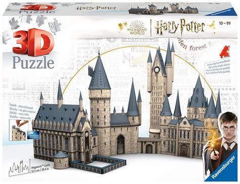 Harry Potter Puzzle 3D Coffret complet château de Poudlard Sodgames