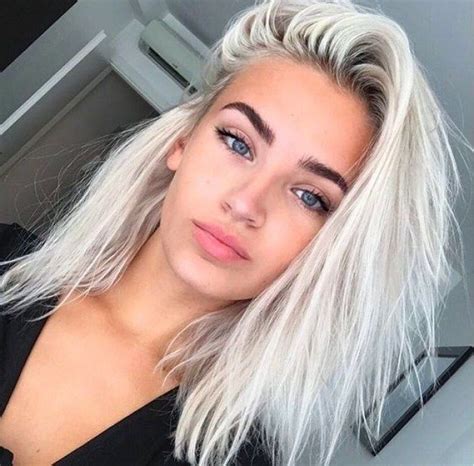 Nuances De Blond Polaire Rep R Es Sur Pinterest Hair Beauty Her