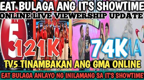 Tv Ratings Ng Eat Bulaga Still Eat Bulaga Wagi Sa Views Online