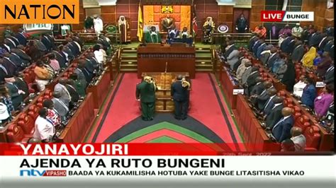 Speaker Wetangula Kingi Lead Senate And National Assembly In Opening