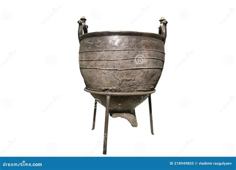 Bronze Cauldron Scythians 4th Century Bc Royalty Free Stock Image 33479782