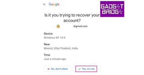 recover  google account   access
