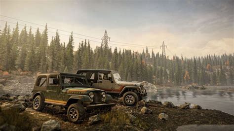 Snowrunner Jeep Dual Pack Dlc Released Ord Jeep Mud Racing All