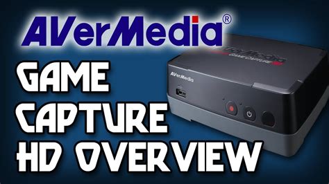 Avermedia Game Capture Hd Overview Youtube