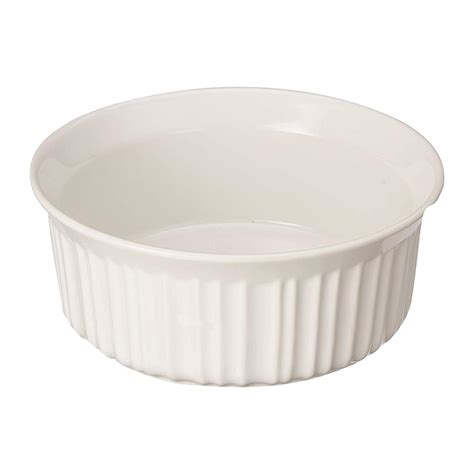 Corningware French White Piece Ceramic Bakeware Set The