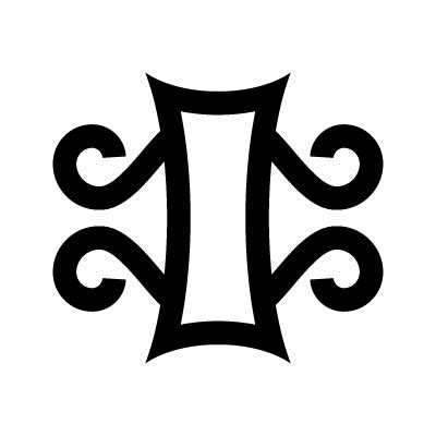 Tamfo Bebre Adinkra Symbol Symbolikon Worldwide Symbols