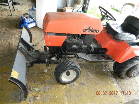 Ariens Gt Garden Tractor Attachements Outside North Saskatchewan