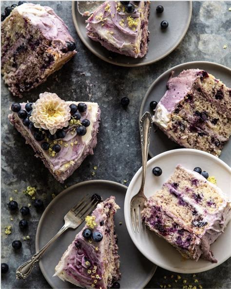 Blueberry Lemon Layer Cake Recipe The Feedfeed