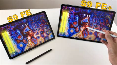 Galaxy Tab S Fe Plus Vs Tab S Fe Differences Similarities Youtube