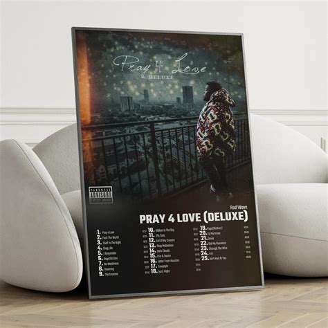 Rod Wave Pray 4 Love Deluxe Album Cover Poster Wall Art - Etsy