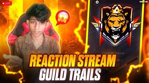 Free Fire Facecam Telugu Hardest Gulid Trails Reaction Need