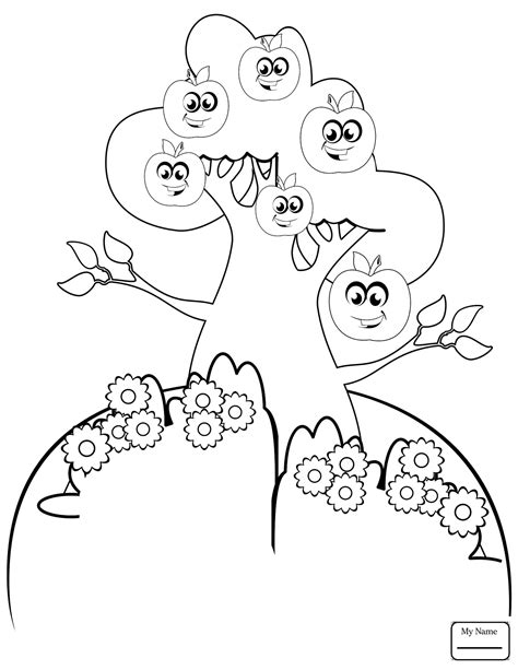 Fall Apple Coloring Pages at GetColorings.com | Free printable ...