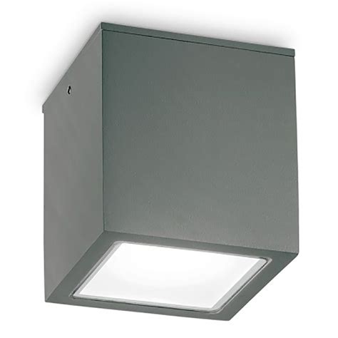 Plafoniera Esterno Moderna Ideal Lux Techo Big Gu Led