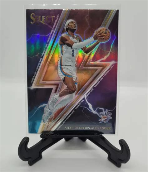 Panini Select Shai Gilgeous Alexander Thunder Lane Prizm