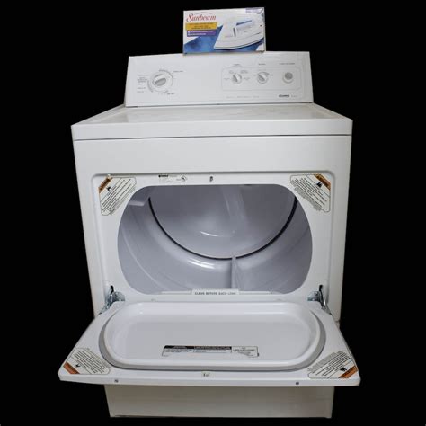 Kenmore 90 Series Heavy Duty King Size Capacity Dryer And Sunbeam Iron Ebth