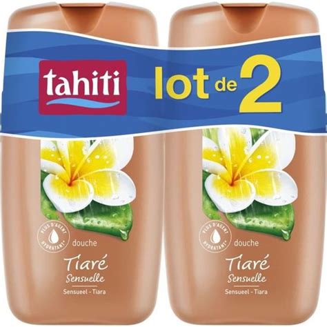 TAHITI Lot de 2 gels douche Tiaré Sensuelle 2 x 250 ml Cdiscount Au