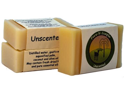 Unscented Goat Milk Soap Pure N Simple Soap