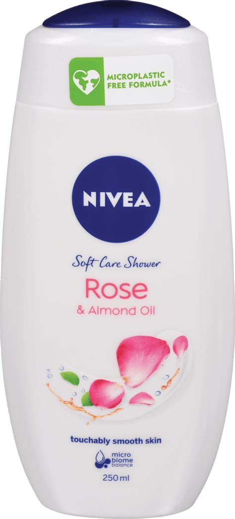 NIVEA Soft Care gel za tuširanje ruža i bademovo ulje 250 ml